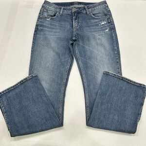 Silver Avery Slim Boot Cut Jeans with Slit legs 29x31  (F-29)